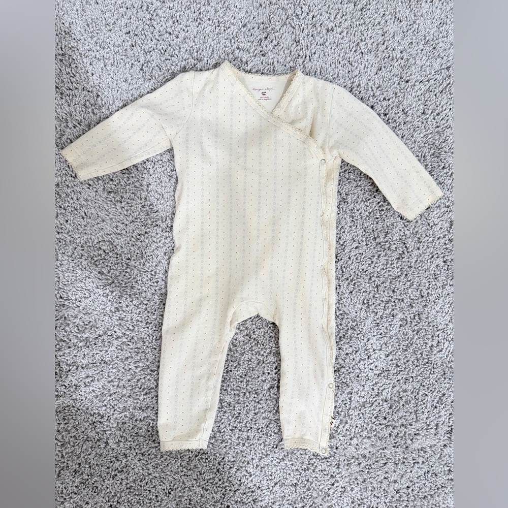 Konges Slojd Soft Yellow Baby one piece